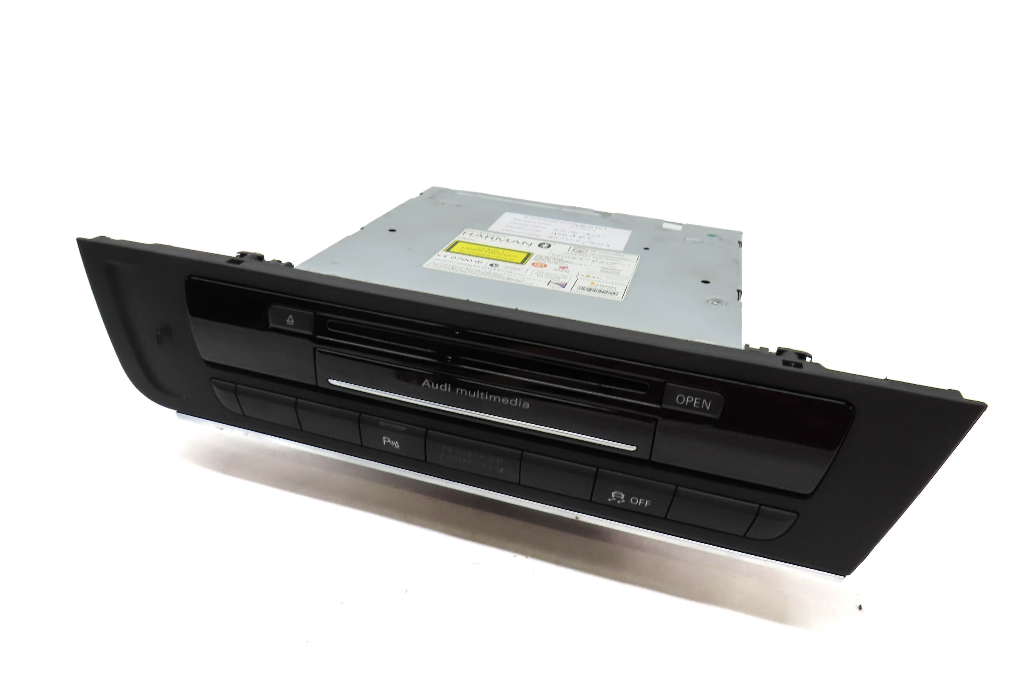 2012-2013 AUDI A6 (C7) RADIO STEREO CD DVD SD SIM MMI MULTIMEDIA READER PLAYER — exact item pictured